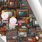 Papel De Parede Arte Gamer Decorativa Geek Retro 3d Auto Ades