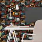 Papel De Parede Arte Gamer Decorativa Geek Retro 3d Auto Ades