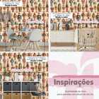 Papel De Parede Auto Adesivo Bonecos Coloridos Infantil Decor