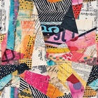 Papel De Parede Auto Adesivo Colagem Efeito Lambe Lambe Color