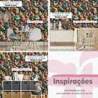 Papel De Parede Auto Adesivo Infantil Bichinhos Fofos Colorid