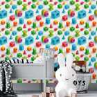 Papel De Parede Auto Adesivo Infantil Bloco De Brinquedos Col