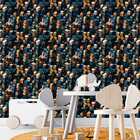 Papel De Parede Auto Adesivo Infantil Cidade De Blocos Colori