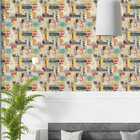 Papel De Parede Auto Adesivo Lambe Lambe Colagem Personalizad