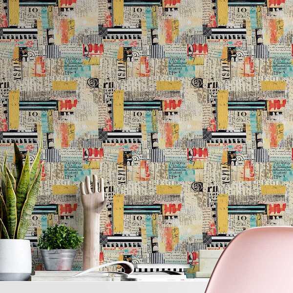 Papel De Parede Auto Adesivo Lambe Lambe Colagem Personalizad