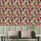 Papel De Parede Auto Adesivo Lambe Lambe Efeito Colagem Color