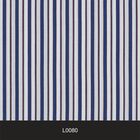 Papel De Parede Auto Adesivo Lavável  Listrado Azul Fino L0080