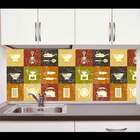 Papel De Parede Auto Adesivo Lavável Azulejo Cozinha Ap0013