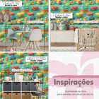 Papel De Parede Auto Adesivo Quarto Bebê Carrinho Colorido In