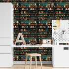 Papel De Parede Auto Adesivo Quarto Infantil Verde Decorativo