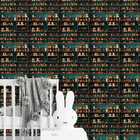 Papel De Parede Auto Adesivo Quarto Infantil Verde Decorativo