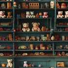 Papel De Parede Auto Adesivo Quarto Infantil Verde Decorativo