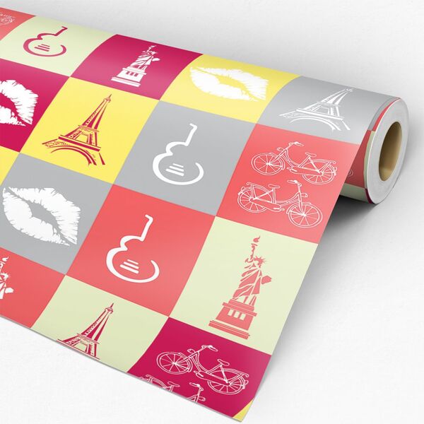 Papel De Parede Auto-adesivo Tema Casual/paisagem E Turismo P