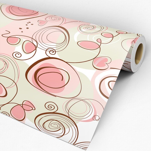 Papel De Parede Auto-adesivo Tema Casual Ppc-180 - 0 50 X 1 5