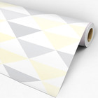Papel De Parede Auto-adesivo Tema Geométrico Ppg-109 - 0 50 X