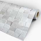 Papel De Parede Auto-adesivo Tema Pedras E Tijolos Pppe-039 -