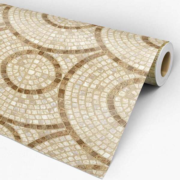 Papel De Parede Auto-adesivo Tema Pedras E Tijolos Pppe-057 -