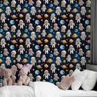 Papel De Parede Auto Colante Astronauta Infantil Decorativo V