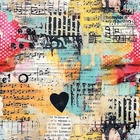 Papel De Parede Auto Colante Colagem Lambe Lambe Colorido Rús