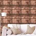 Papel De Parede Auto Colante Efeito Madeira Cinza Envelhecido