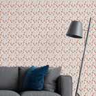 Papel De Parede Auto Colante Floral Delicado Rosas Decorativa