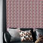 Papel De Parede Auto Colante Floral Moderno Delicado Colorido