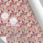 Papel De Parede Auto Colante Floral Rosas Brancas Natureza Ci