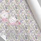 Papel De Parede Auto Colante Folhagem Roxa Planta Natural Viv