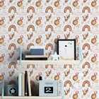 Papel De Parede Auto Colante Infantil Aquarela Clara Leão Beb