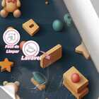 Papel De Parede Auto Colante Infantil Brinquedinhos Coloridos