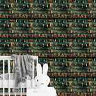 Papel De Parede Auto Colante Infantil Cidade De Brinquedo Ver