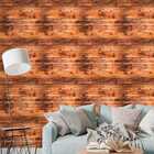 Papel De Parede Auto Colante Madeira Clara Demolição Rústica