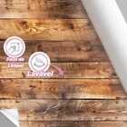 Papel De Parede Auto Colante Madeira Clara Demolição Rústica