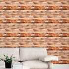 Papel De Parede Auto Colante Madeira Demolição Colorida Lavav