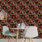 Papel De Parede Auto Colante Quarto Bebê Briquedos Coloridos