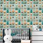 Papel De Parede Auto Colante Quarto Infantil Ursinho Fofo Dec