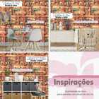 Papel De Parede Auto Colante Quarto Menina Rosa Briquedos Col