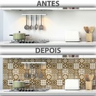 Papel De Parede Autoadesivo Azulejos Ladrilhos Portugues - Ma