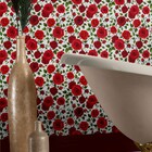 Papel De Parede Autoadesivo Floral Rosas Vermelhas Vinílico L