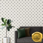 Papel De Parede Autoadesivo Sala Quarto Poá Tons De Areia 3m