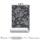 Papel De Parede Autocolante Caveiras 0317