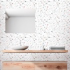 Papel De Parede Autocolante Geométrico Granilite