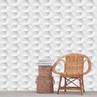 Papel De Parede Autocolante Geométrico Hexagonal