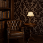 Papel De Parede Aveludado Arabesco Dk-0104 - 0,53x10m ( ± 3%)