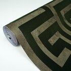 Papel De Parede Aveludado Geométrico Dk-0110 - 0,53x10m ( ± 3