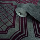 Papel De Parede Aveludado Moldura Dk-0106 - 0,53x10m ( ± 3%)