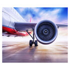 Papel De Parede Avião Turbina Viagem Sala Adesivo - 380pcm