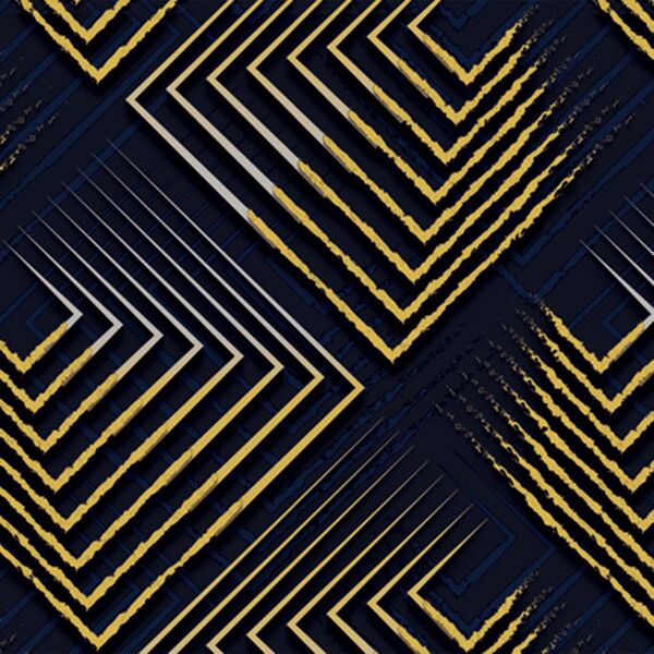 Papel De Parede Azul 3d Lavável Texturizado Vinílico 14m²