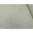 Papel De Parede - Azul Com Desenhos De Flores - Rolo Com 10m