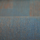 Papel De Parede Azul Efeito 3D Blocos Textura em Linho 4m²